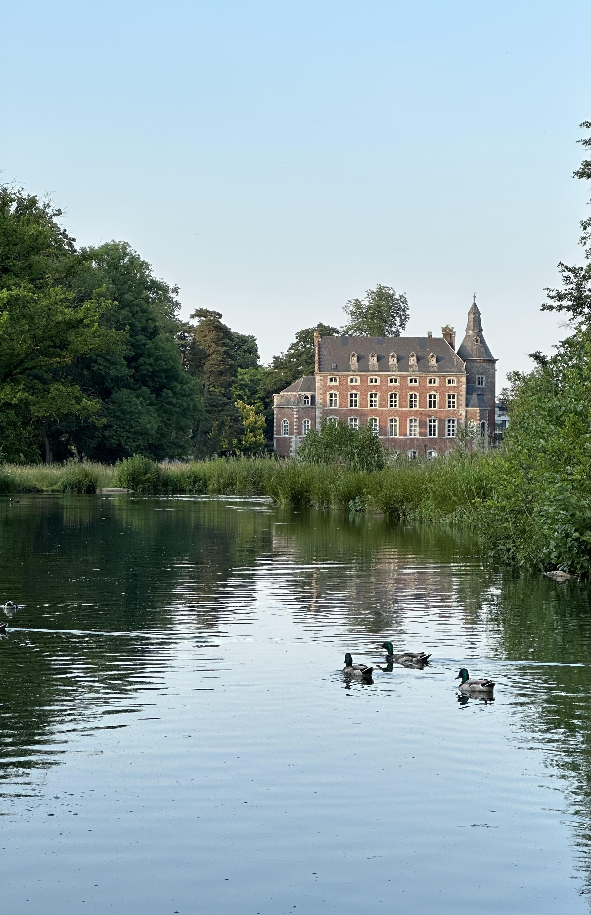 A chateau in Belgium